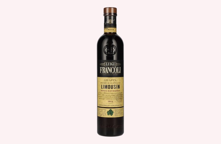 Luigi Francoli Grappa Rovere Di Slavonia & LIMOUSIN 42,5% Vol. 0,7l