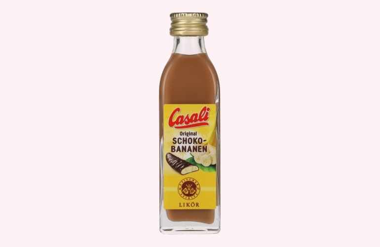 Casali Original SCHOKO-BANANEN Likör 15% Vol. 0,04l