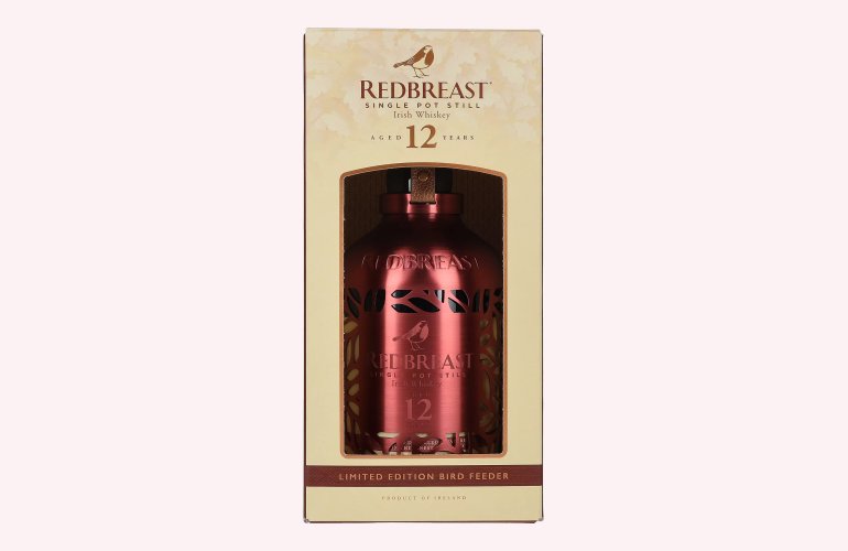 Redbreast 12 Years Old Limited White Edition Bird Feeder 2022 40% Vol. 0,7l in geschenkverpakking