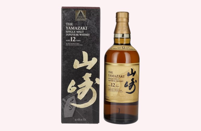 Suntory The Yamazaki 12 Years Old 100th Anniversary Single Malt 43% Vol. 0,7l en boîte cadeau