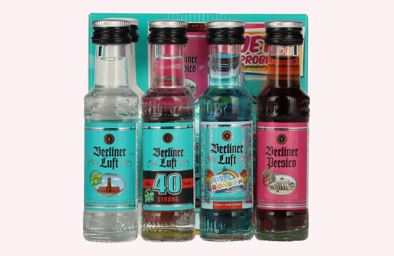 Berliner Luft Special Box 23% Vol. 4x0,02l in geschenkverpakking