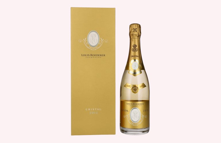 Louis Roederer Champagne CRISTAL 2015 12,5% Vol. 0,75l en boîte cadeau