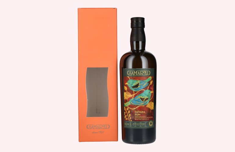 Samaroli Guyana Rum 2003 46% Vol. 0,7l en boîte cadeau