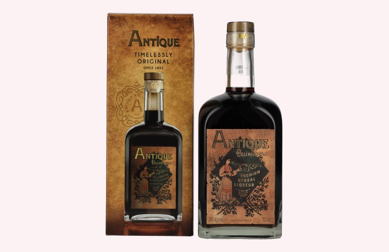 Badel Antique Pelinkovac Premium Herbal Liqueur 35% Vol. 0,7l en boîte cadeau