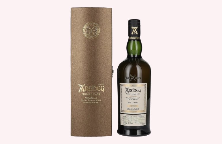 Ardbeg 26 Years Old The Ultimate Private Single Cask Whisky 50% Vol. 0,7l in geschenkverpakking