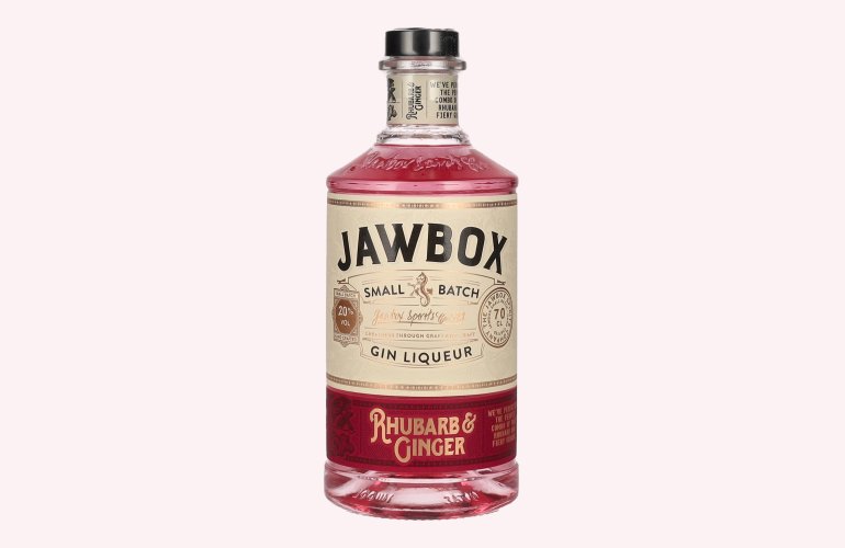 Jawbox RHUBARB & GINGER Small Batch Gin Liqueur 20% Vol. 0,7l