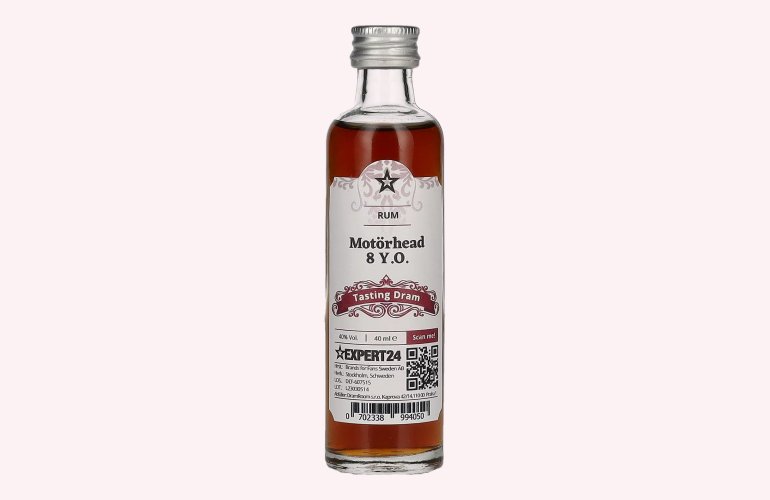 Motörhead 8 Years Old Premium Rum 40% Vol. 0,04l