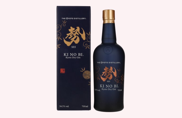 KI NO BI SEI Kyoto Dry Gin 54,5% Vol. 0,7l in geschenkverpakking