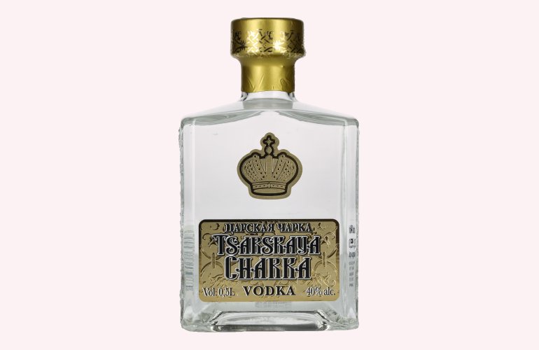 Tsarskaya Charka GOLD Vodka 40% Vol. 0,5l