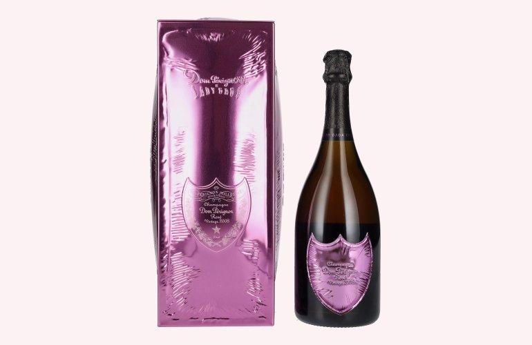 Dom Pérignon Champagne LADY GAGA Rosé Vintage 2008 12,5% Vol. 0,75l in Tinbox