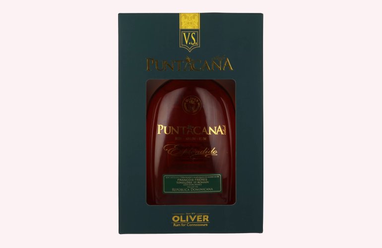 Puntacana Club Espléndido Ron 38% Vol. 0,7l in geschenkverpakking