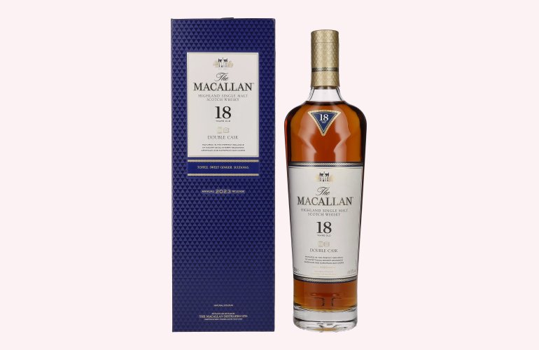 The Macallan 18 Years Old DOUBLE CASK 2023 43% Vol. 0,7l in geschenkverpakking