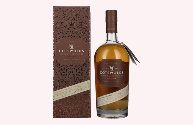 Cotswolds RESERVE Single Malt Whisky 50% Vol. 0,7l in Giftbox