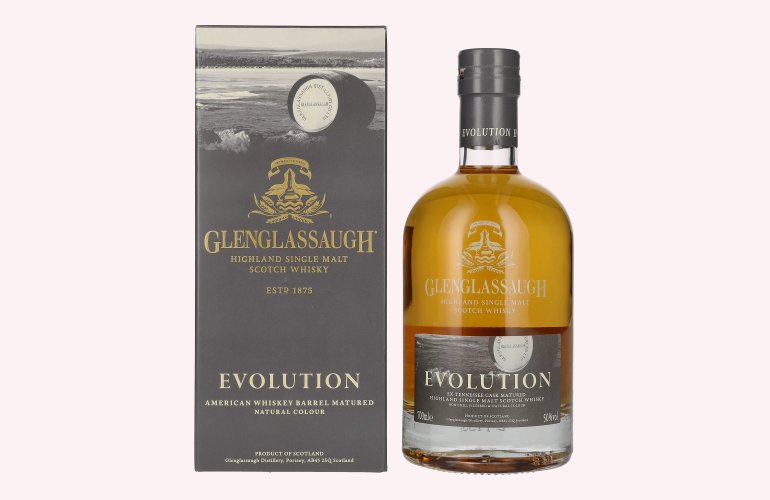 Glenglassaugh EVOLUTION Highland Single Malt Scotch Whisky 50% Vol. 0,7l in geschenkverpakking