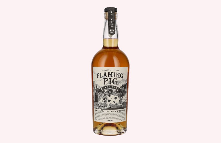 Flaming Pig BLACK CASK Small Batch Irish Whiskey 40% Vol. 0,7l