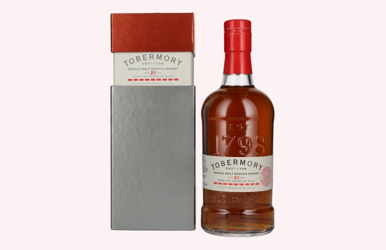 Tobermory 21 Years Old Single Malt Oloroso Cask Finish 46,3% Vol. 0,7l in Giftbox