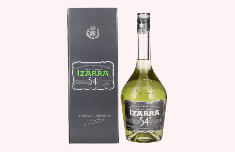 Izarra 54 Liqueur 54% Vol. 0,7l en boîte cadeau