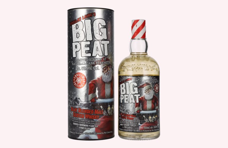 Douglas Laing BIG PEAT Limited Christmas Edition 2018 53,9% Vol. 0,7l en boîte cadeau