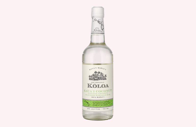 Kōloa Kaua'i COCONUT Flavored Hawaiian Rum 40% Vol. 0,7l