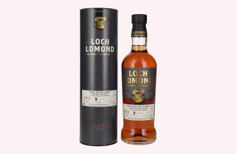 Loch Lomond 9 Years Old RIVESALTES Austria Exclusive Cask 2013 56,2% Vol. 0,7l in geschenkverpakking