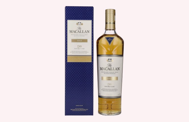 The Macallan GOLD Double Cask Single Malt 40% Vol. 0,7l en boîte cadeau