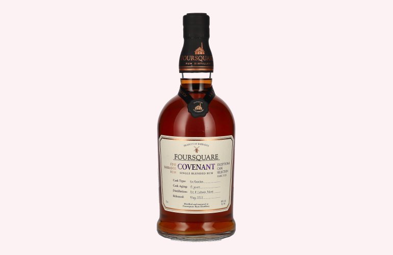 Foursquare 18 Years Old Exceptional Cask Selection COVENANT MARK XXIV Single Blended Rum 58% Vol. 0,7l