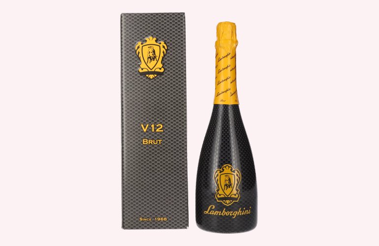 Lamborghini Brut Spumante V12 12% Vol. 0,75l en boîte cadeau