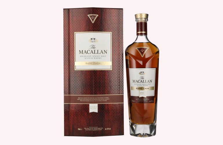 The Macallan Rare Cask Release 2024 43% Vol. 0,7l en boîte cadeau