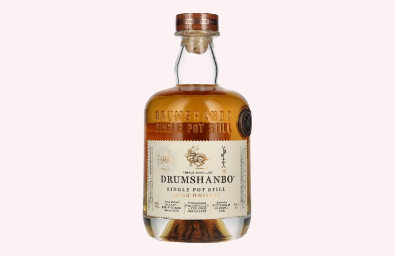 Drumshanbo Single Pot Still Irish Whiskey 43% Vol. 0,7l in Geschenkbox