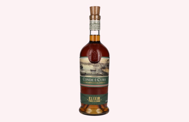 Conde de Cuba ELIXIR Punch Au Rhum 32% Vol. 0,7l