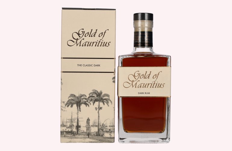 Gold of Mauritius Dark Rum 40% Vol. 0,7l in Geschenkbox