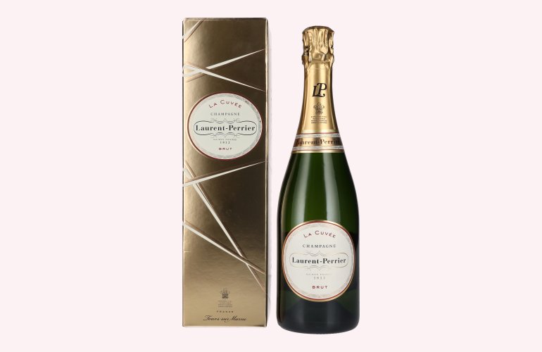 Laurent Perrier Champagne LA CUVÉE Brut 12% Vol. 0,75l en boîte cadeau