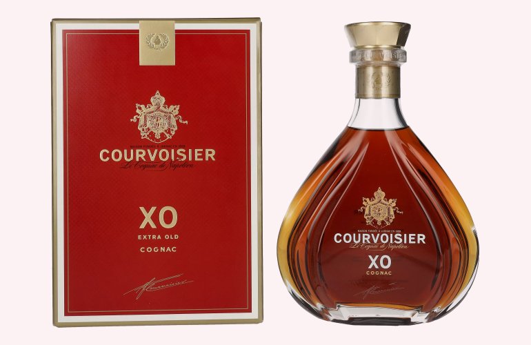 Courvoisier XO Le Cognac de Napoléon 40% Vol. 0,7l en boîte cadeau