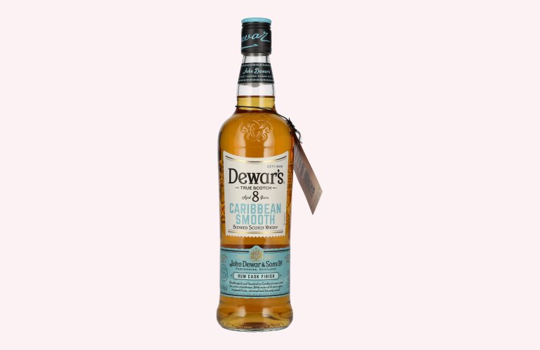 Dewar's 8 Years Old Caribbean Smooth Blended Scotch Whisky 40% Vol. 0,7l