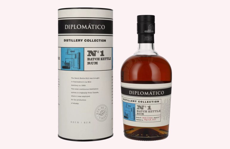 Diplomático Distillery Collection N° 1 BATCH KETTLE Rum 47% Vol. 0,7l en boîte cadeau