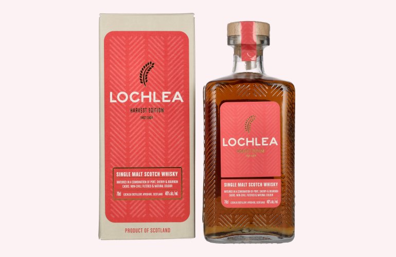 Lochlea HARVEST EDITION First Crop Single Malt Scotch Whisky 46% Vol. 0,7l en boîte cadeau