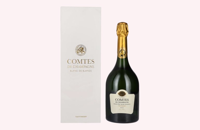 Taittinger COMTES DE CHAMPAGNE Blanc de Blancs Brut 2013 12,5% Vol. 0,75l en boîte cadeau