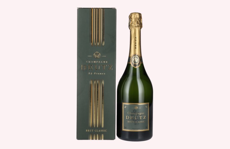 Deutz Champagne Brut Classic 12% Vol. 0,75l en boîte cadeau