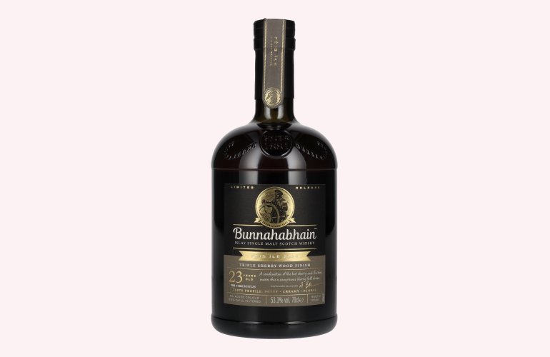 Bunnahabhain 23 Years Old Triple Sherry Wood Finish Limited Release Fèis Ìle 2024 53,3% Vol. 0,7l