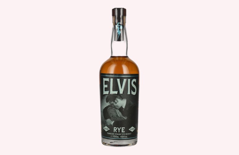 Elvis THE KING Straight RYE Whiskey 45% Vol. 0,7l