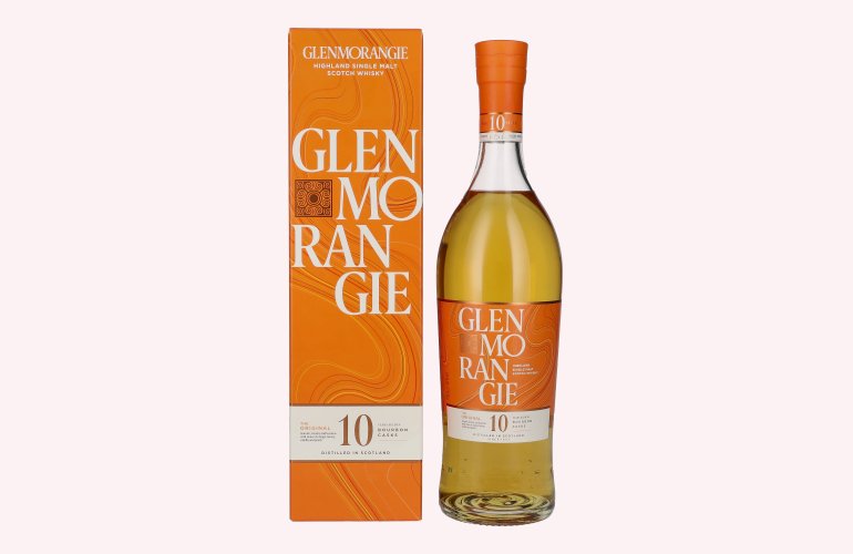 Glenmorangie THE ORIGINAL 10 Years Old Highland Single Malt 40% Vol. 0,7l en boîte cadeau