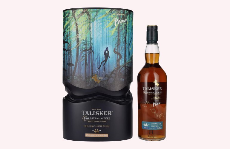 Talisker 44 Years Old Single Malt Whisky Forests of the Deep 49,1% Vol. 0,7l in geschenkverpakking