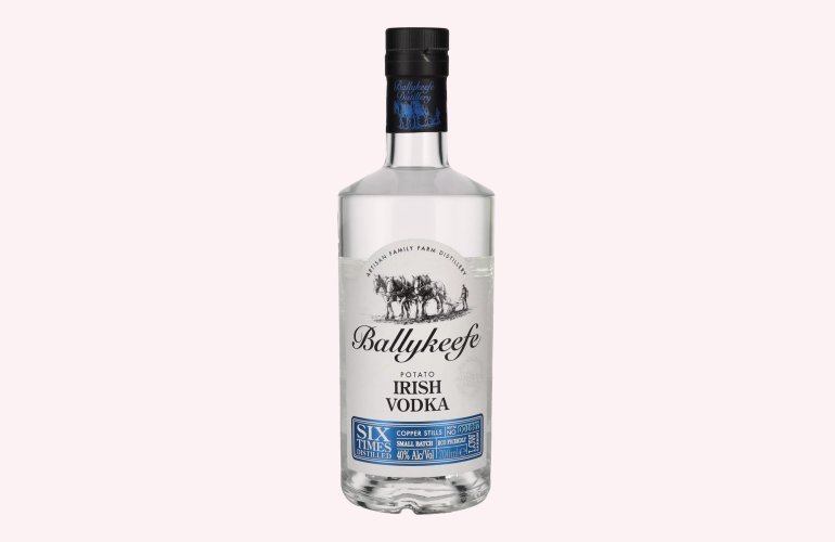 Ballykeefe SIX TIMES DISTILLED Potato Irish Vodka 40% Vol. 0,7l