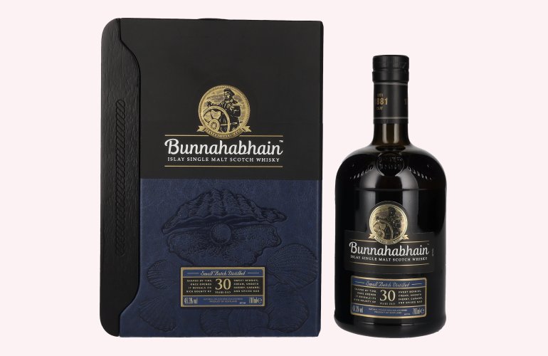 Bunnahabhain 30 Years Old Islay Single Malt Scotch Whisky 46,3% Vol. 0,7l in geschenkverpakking