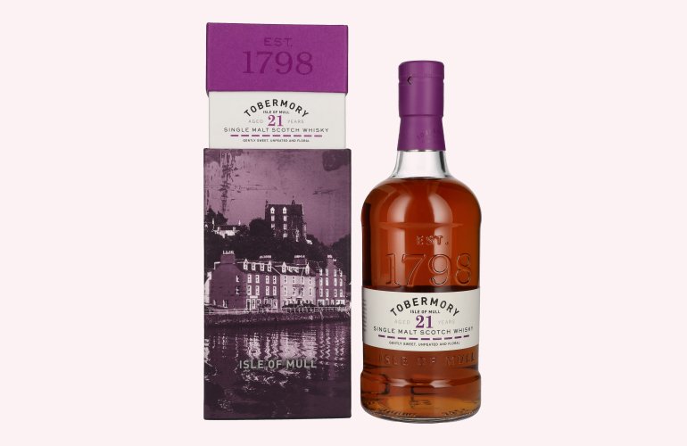 Tobermory 21 Years Old Single Malt Oloroso Cask Finish 46,3% Vol. 0,7l in Geschenkbox