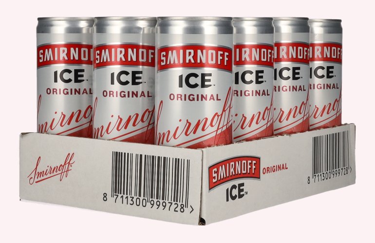 Smirnoff ICE 4% Vol. 12x0,25l Dosen