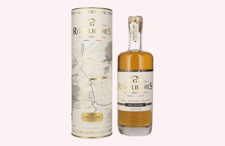 G. Rozelieures LE PARCELLAIRE Clay Limestone Single Malt Whisky 43% Vol. 0,7l en boîte cadeau