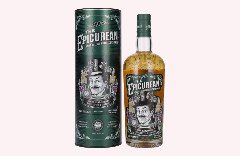 Douglas Laing THE EPICUREAN CASK STRENGTH Edinburgh Edition 53,3% Vol. 0,7l en boîte cadeau