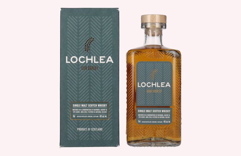 Lochlea OUR BARLEY Single Malt Scotch Whisky 46% Vol. 0,7l en boîte cadeau