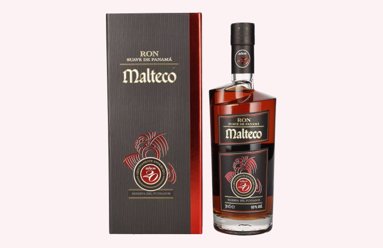 Ron Malteco 20 Años Reserva del Fundador 40% Vol. 0,7l in geschenkverpakking